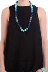 Chew beads Bleecker Necklace Turquoise