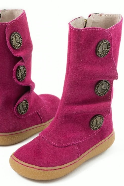 Livie and Luca Marchita Suede Boot Fuchsia