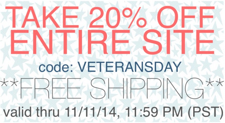 VETERANS DAY SALE