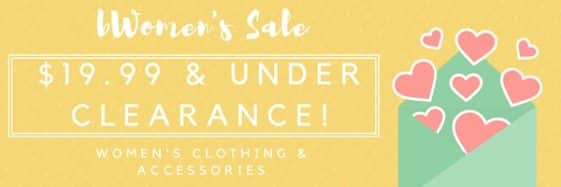 women's clothing sale