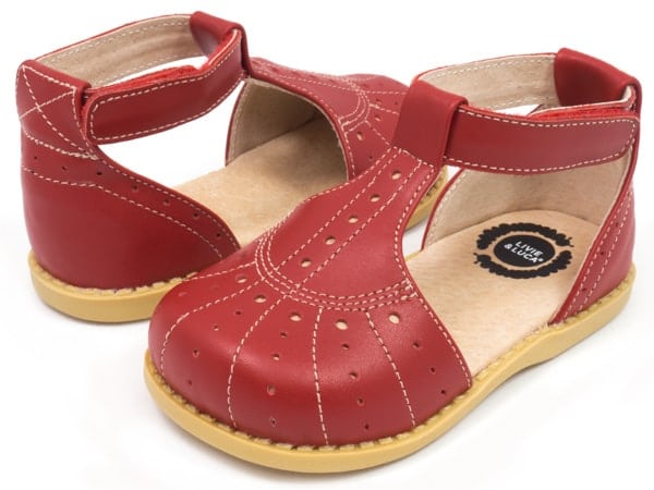 Livie & Luca Palma Shoe Red Leather