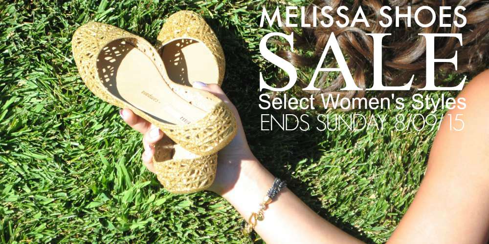 Melissa Shoes Gold Zig Zag