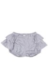 Little Wings by Paper Wings Light Grey Frilled Bloomers
