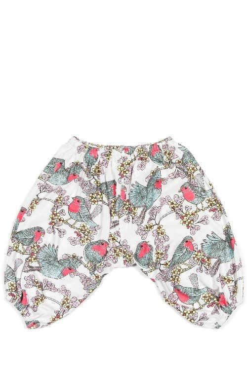 Little Wings by Paper Wings Red Robins Harem Pants