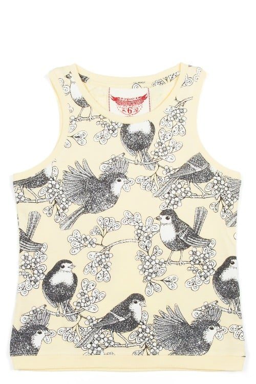 Paper Wings Clothing Robins Classic Singlet Tank Top