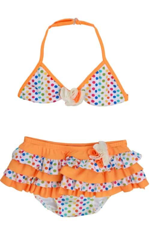 Isobella Chloe Girls Bikini Candy Dots 2 piece Swimsuit