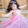 cupcakes pastries boho tulle dress pink