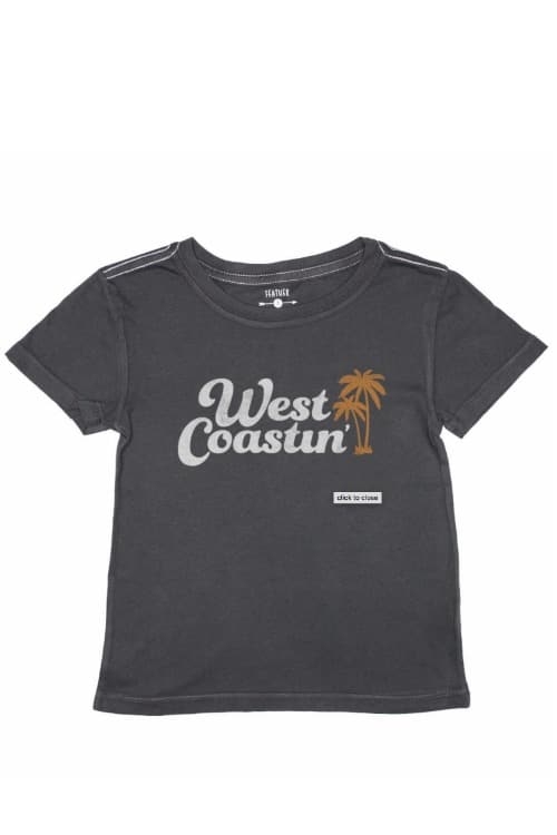 Feathe 4 Arrow West Coastin Tee Charcoal